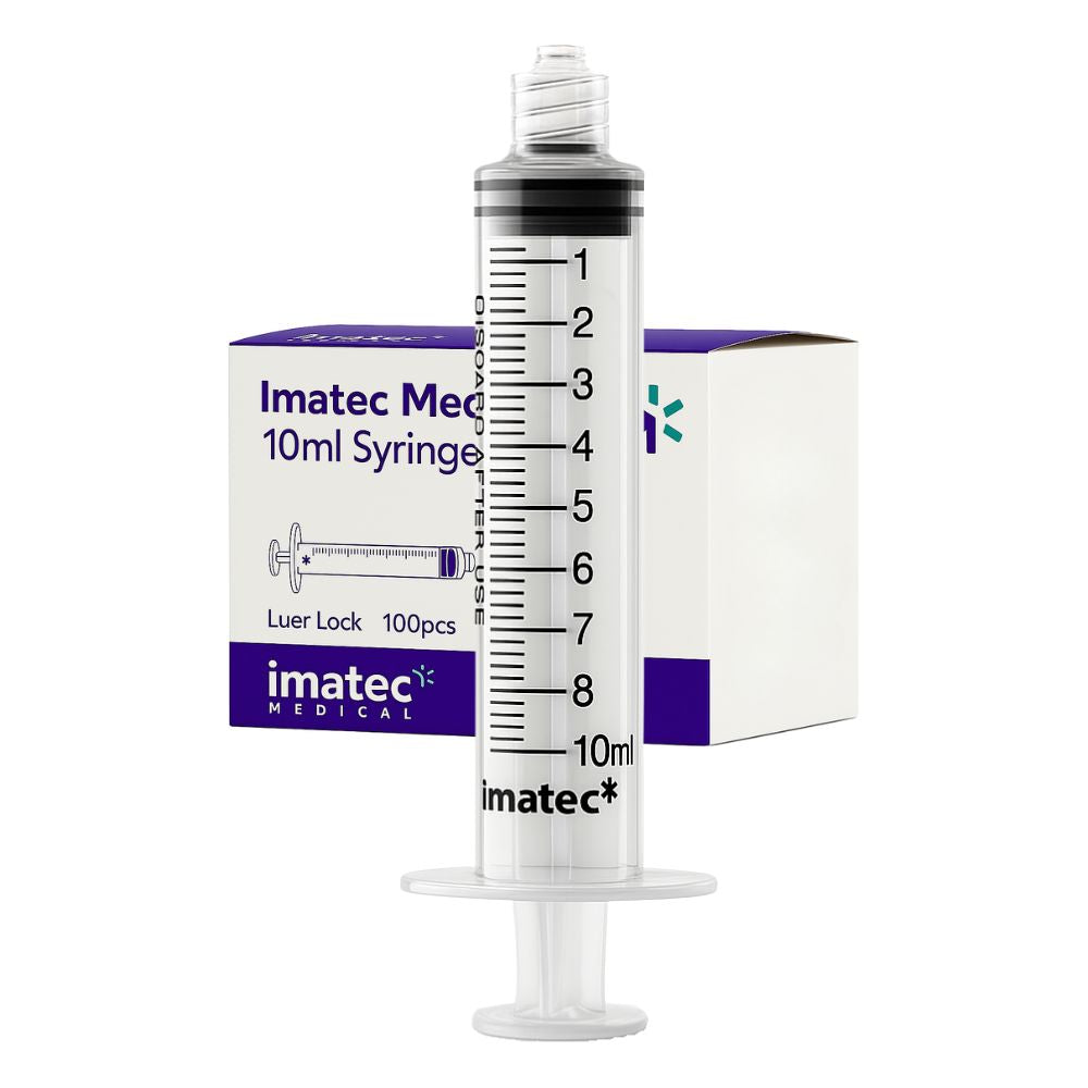 Luer Lock Syringe (Box of 100) by Imatec Medical