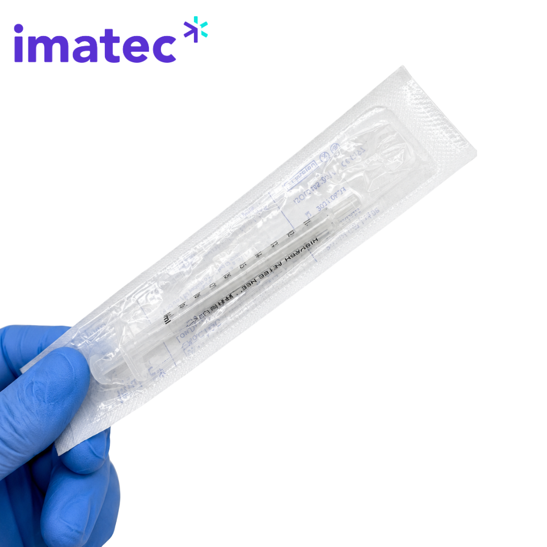 Exactec 1ml Two Part Low Dead Space Luer Slip Syringes (box of 100) by Imatec Medical