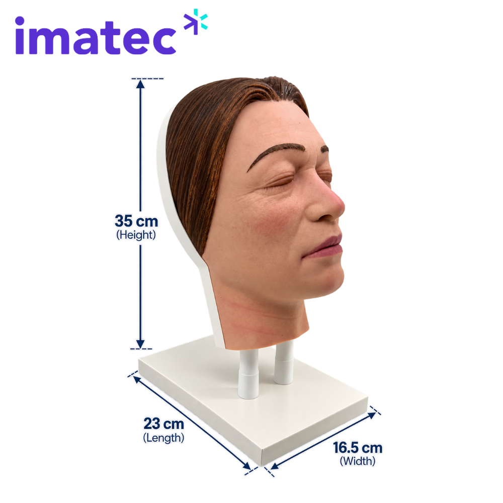 Facial Injection Training Head by Imatec Medical