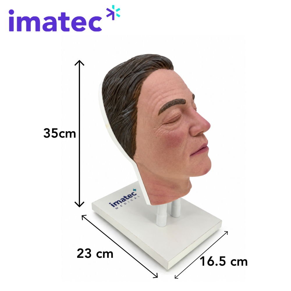 Facial Injection Training Head by Imatec Medical