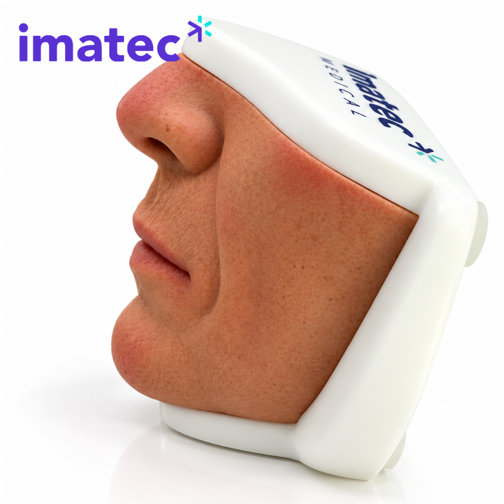 Upper & Lower Face Silicone Injection Training Models by Imatec Medical