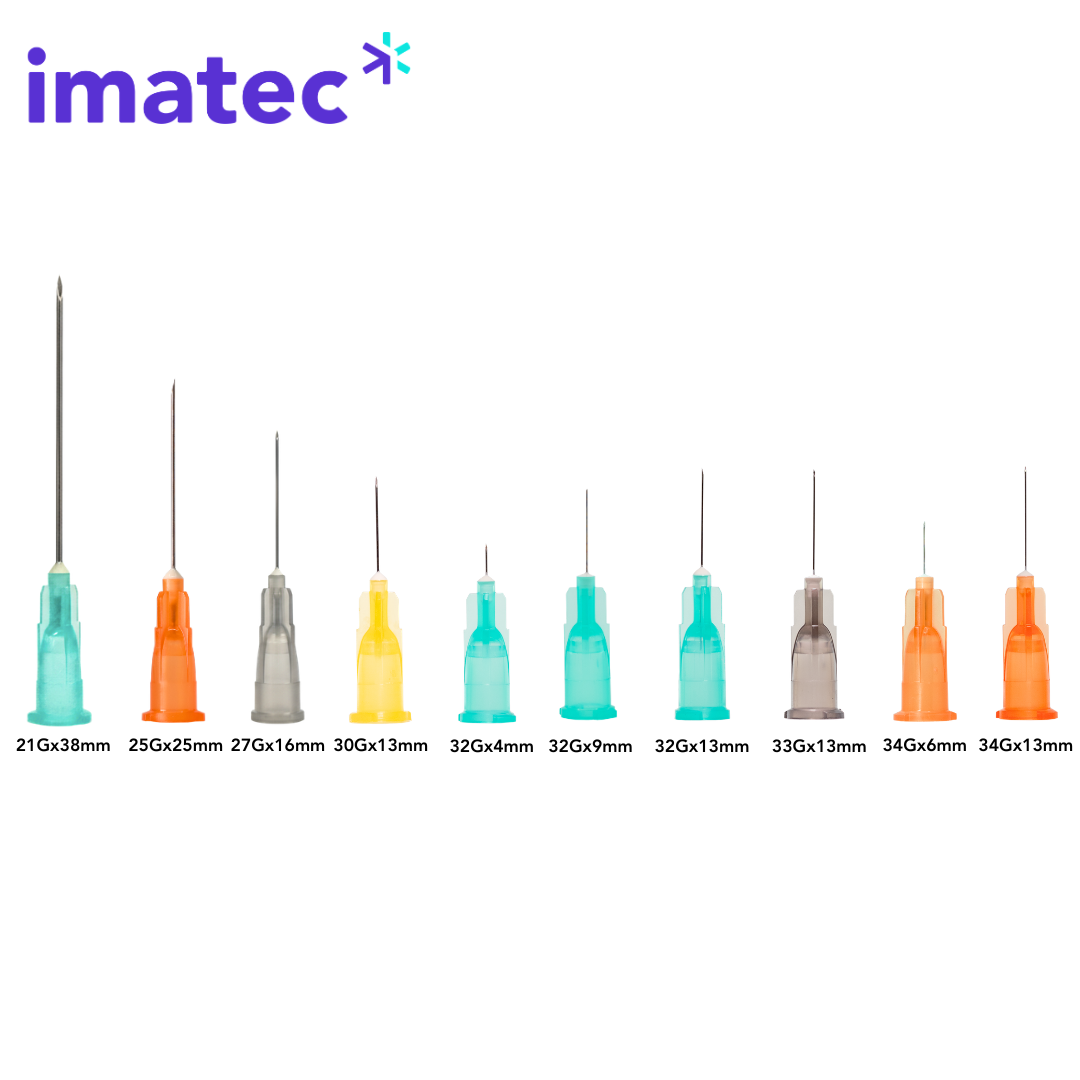 Finetec Hypodermic Needles (Box of 100) by Imatec Medical