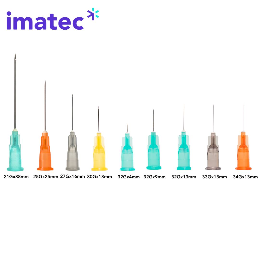 Finetec Hypodermic Needles (Box of 100) by Imatec Medical