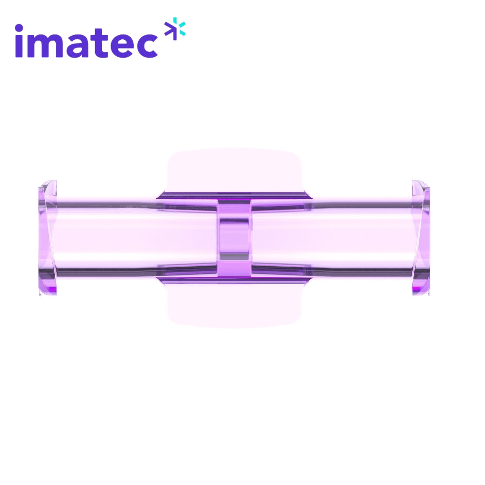 Luer Lock Connectors / Syringe Adaptors - Narrow Bore (Box of 50) by Imatec Medical