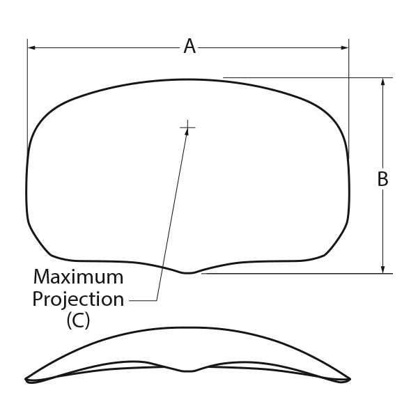 Implantech ePTFE Forehead Implant