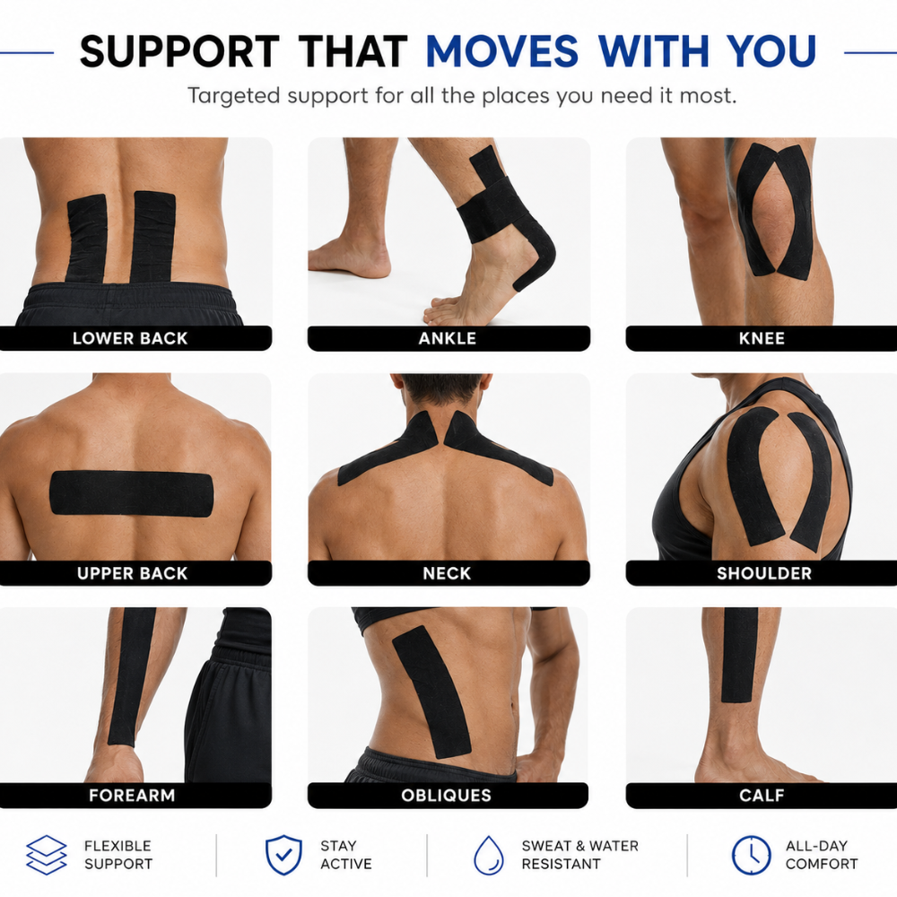Kinesiology Tape (5cm x 5m) by Imatec Medical