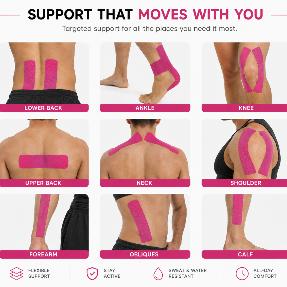 Kinesiology Tape (5cm x 5m) by Imatec Medical