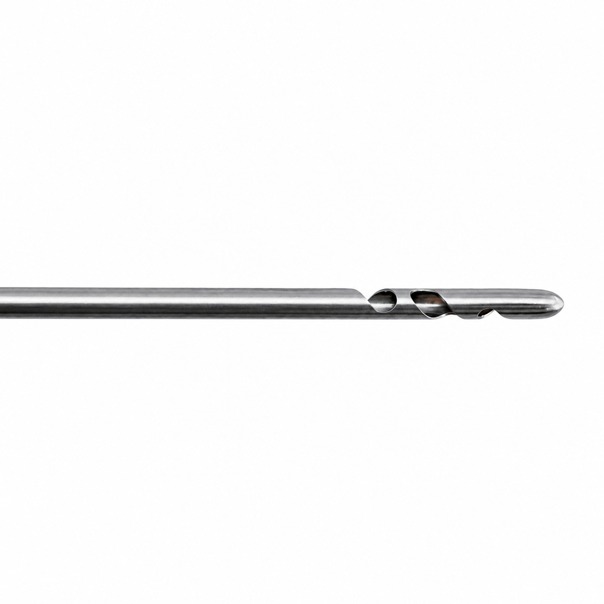 Precise Medical Supplies Reusable Candy Cane Liposuction Cannula with Standard Handle