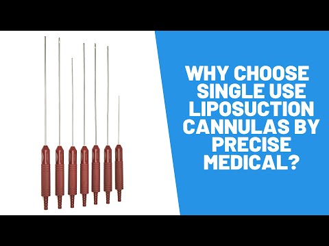 Mercedes Round Tip Single Use Liposuction Cannula by Precise Medical Supplies
