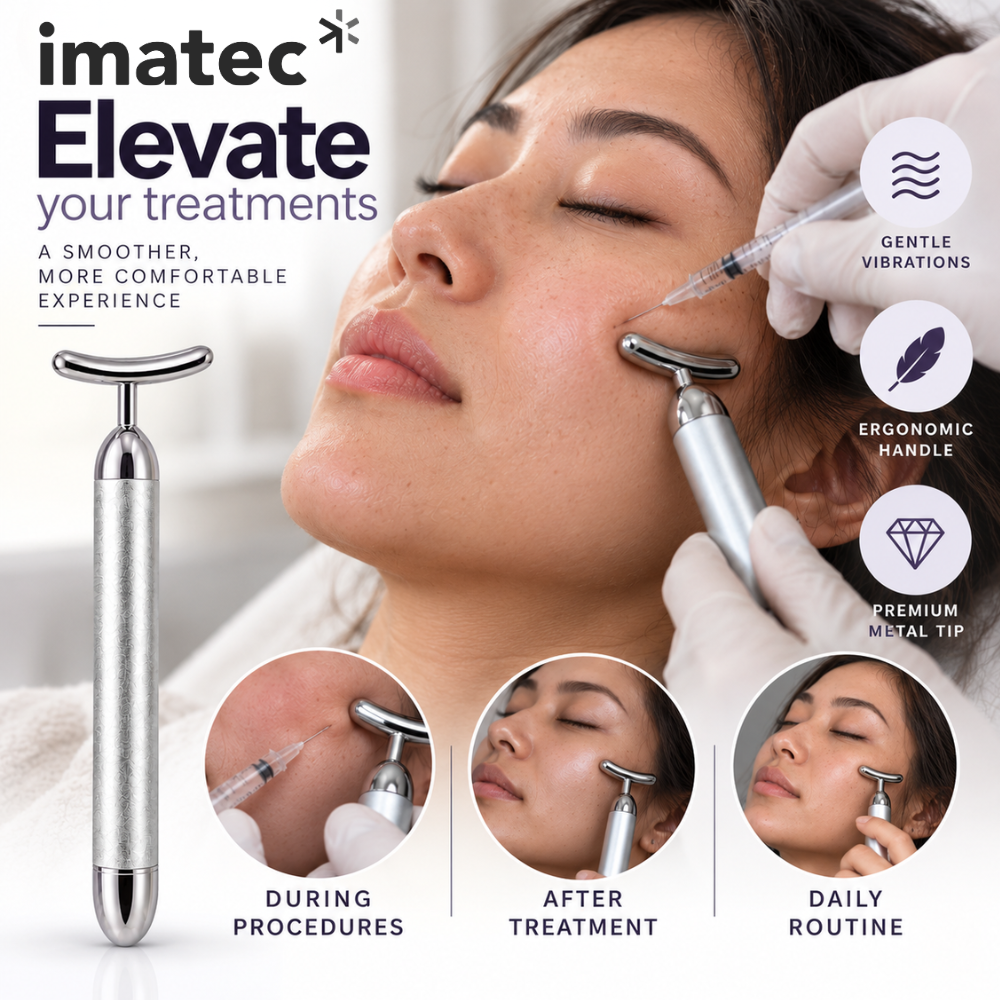 T-Shaped Face Massager by Imatec Medical