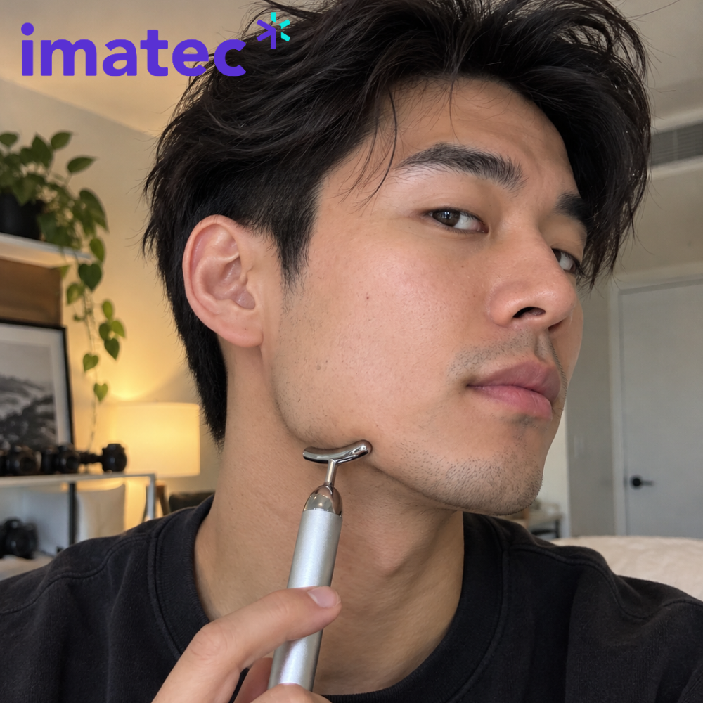 T-Shaped Face Massager by Imatec Medical