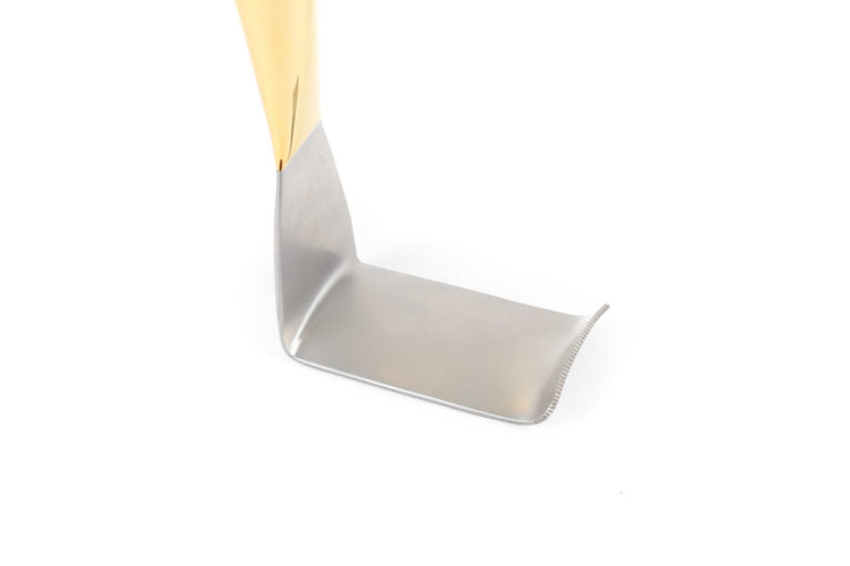 The Double Ended Breast Retractor by Marina Medical is used for Breast Augmentation Surgery and has a small blade of 22mm x 54mm and a large blade of 37mm x 70mm | Precise Medical Supplies