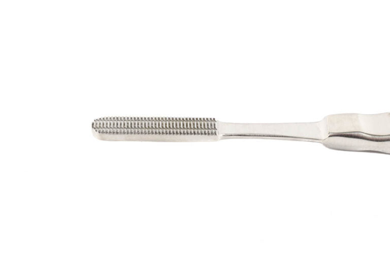 The Maltz Rasp by Marina Medical are used for rhinoplasty procedures and have gold accents and are 16.5cm long | Precise Medical