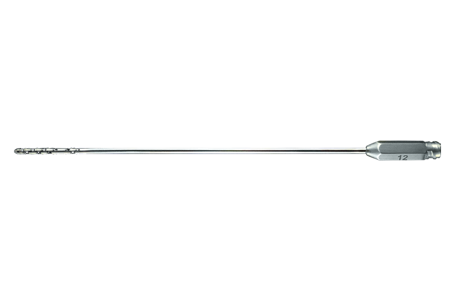 Shippert Fat Harvesting Cannula with Sure Fit Hub - Cheese Grater
