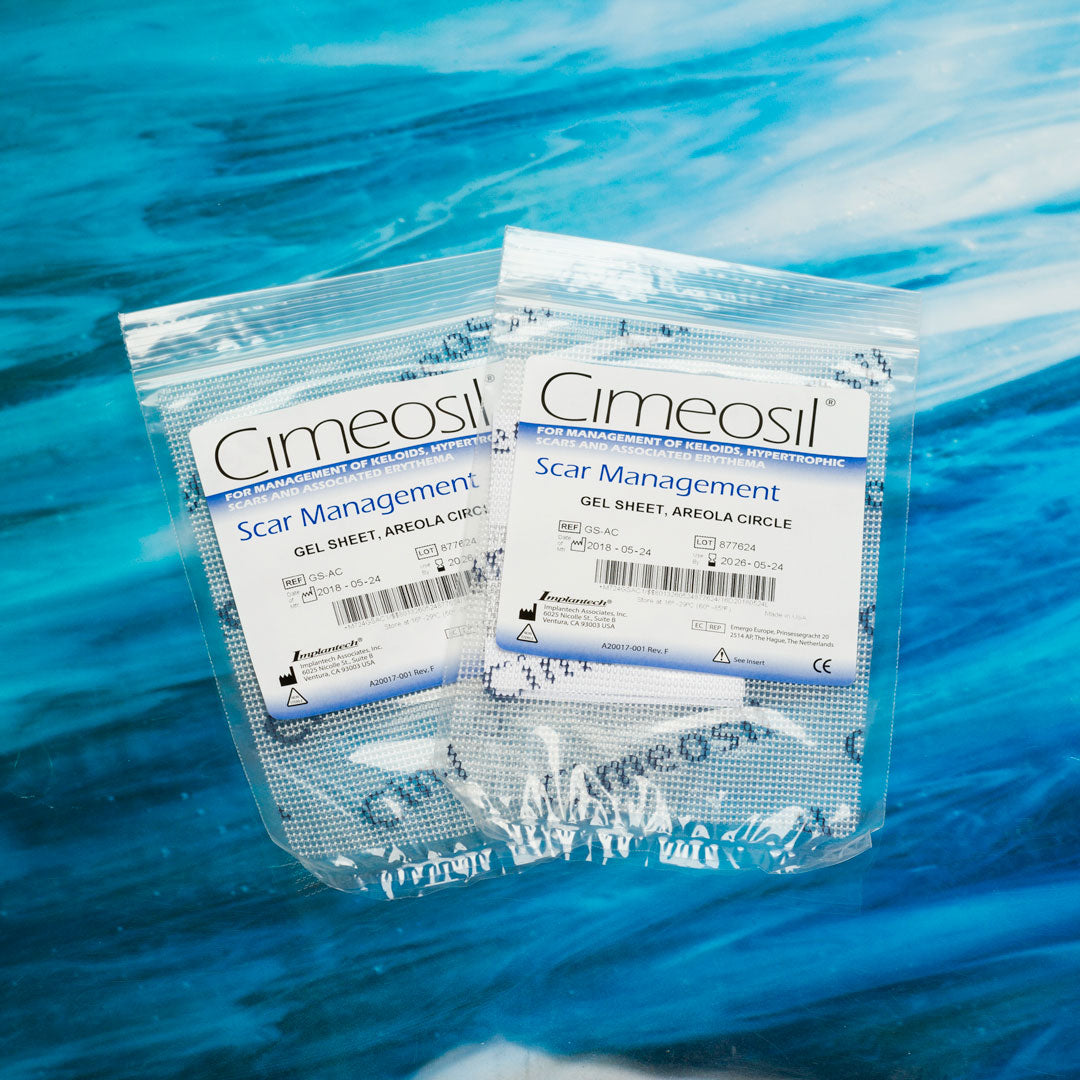 Cimeosil® Scar Management Gel Sheeting Areola Circles (Sold in Pairs)