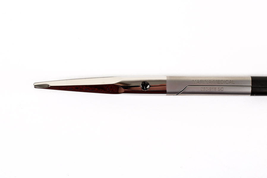 Gorney Scissors available in 4 variations: ceramic curved, SuperCut curved, SuperCut curved delicate, and SuperCut straight by Marina Medical – Now available for purchase at Precise Medical