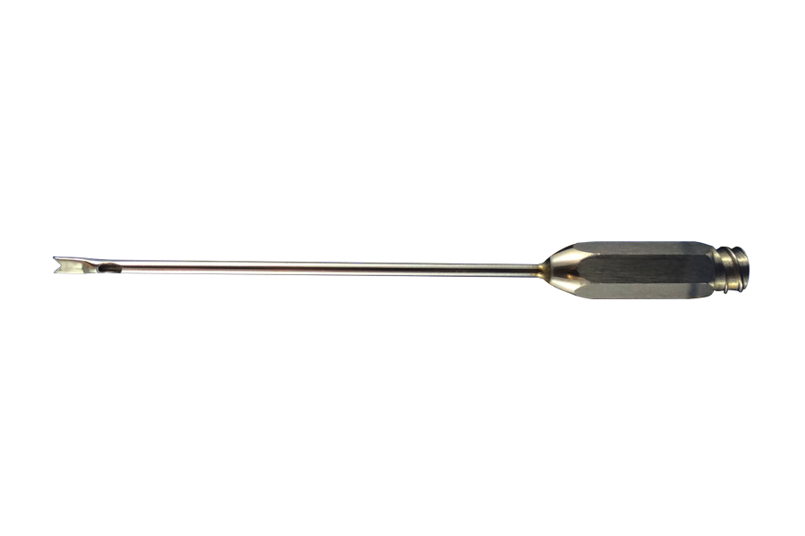 Shippert Fat Harvesting and Dissecting Cannula with Sure Fit Hub - Pickle Fork