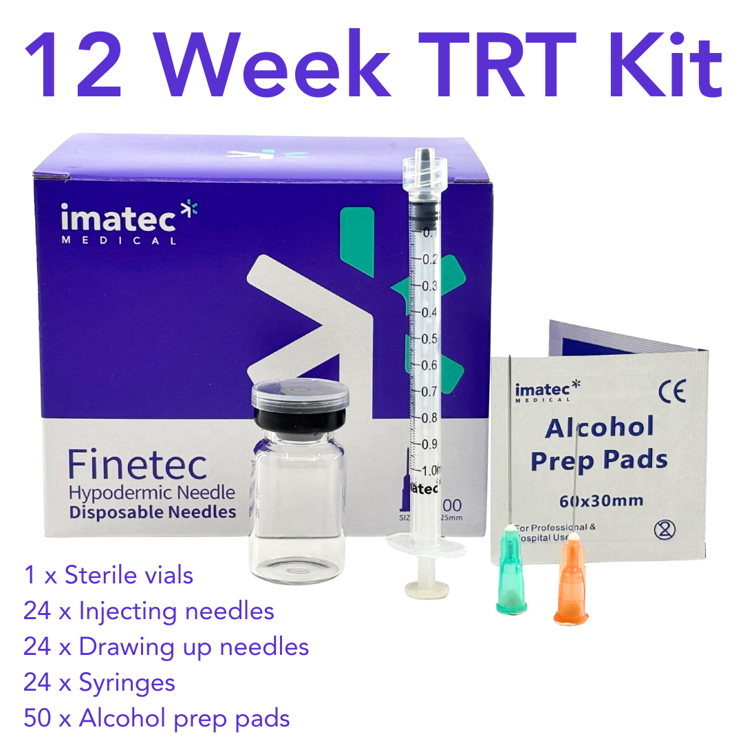 TRT Kits / Hormone Therapy Consumable Kits by Imatec Medical (Discreet Packaging)