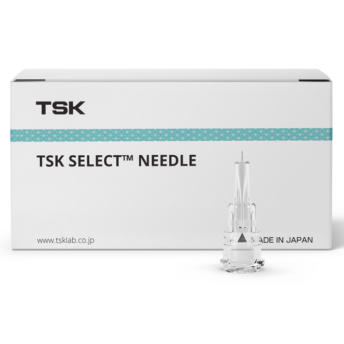 TSK Select 2mm Dermis Range - Low Dead Space Needle - Box Of 100