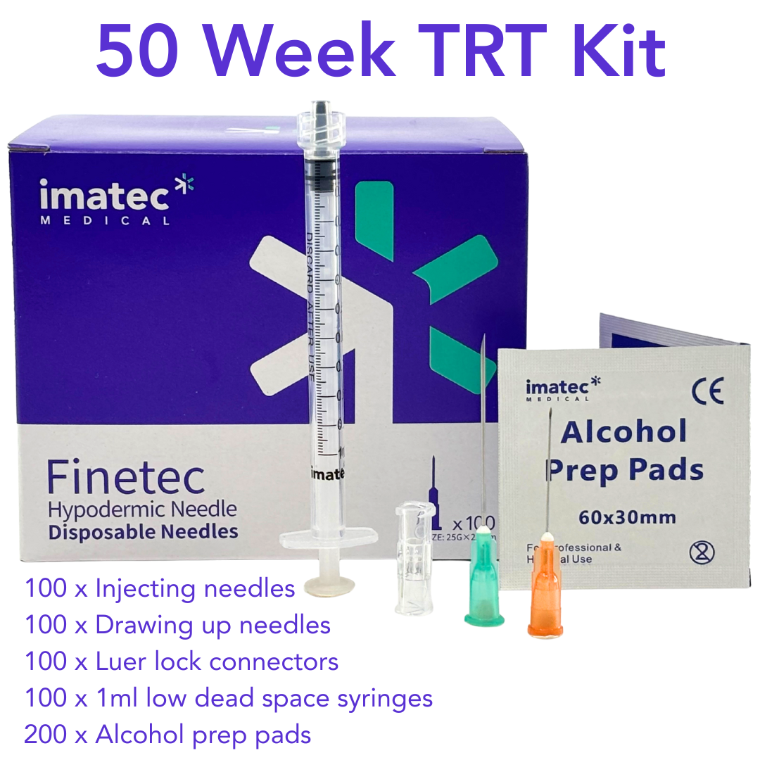 TRT / Hormone Therapy Consumable Kits by Imatec Medical