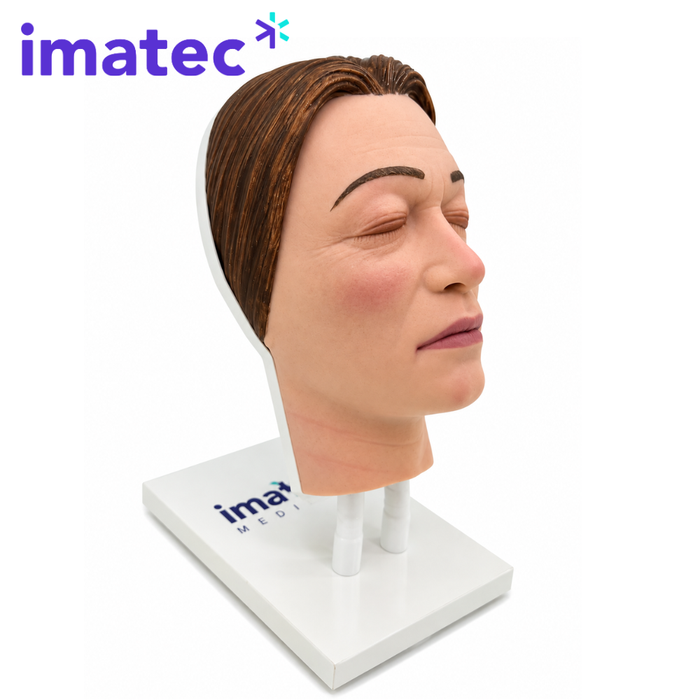 Facial Injection Training Head by Imatec Medical