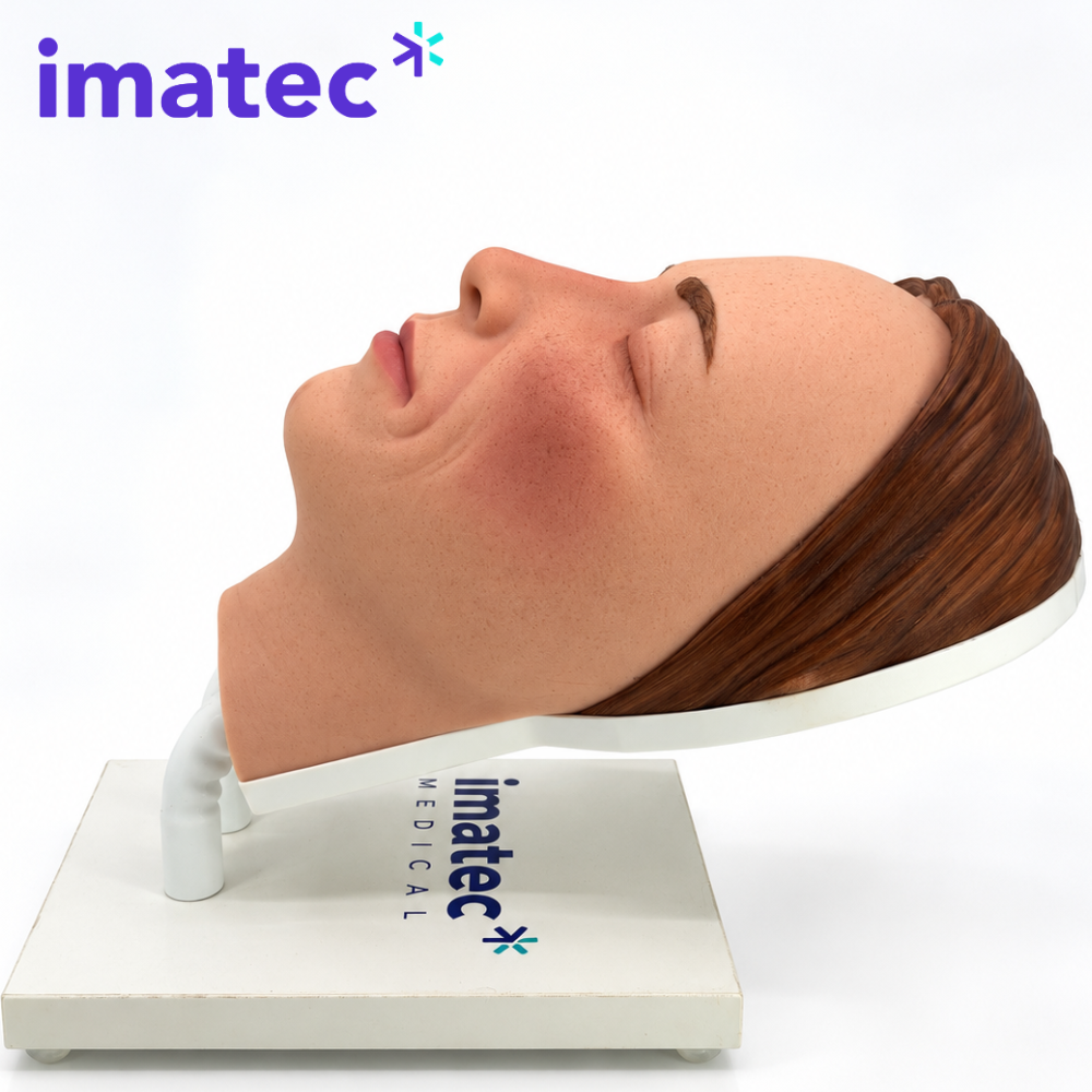 Facial Injection Training Head by Imatec Medical