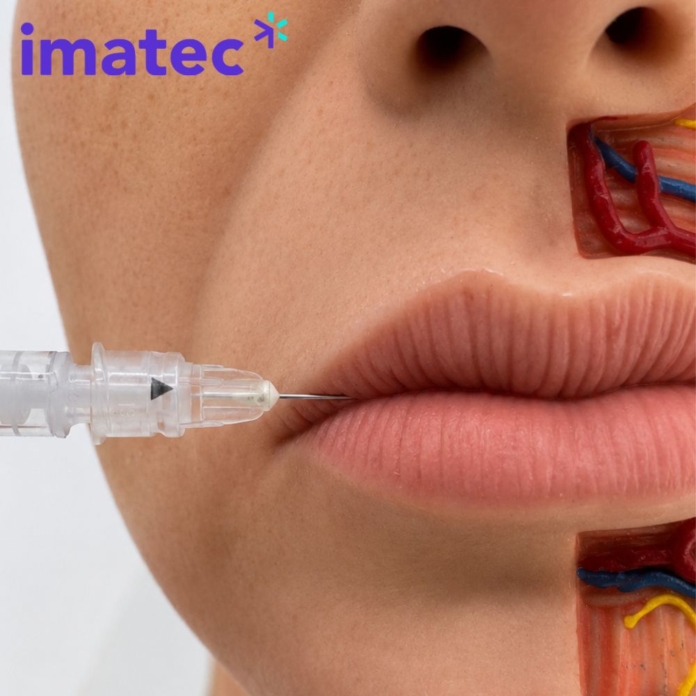 Half Anatomy Facial Injection Head by Imatec Medical