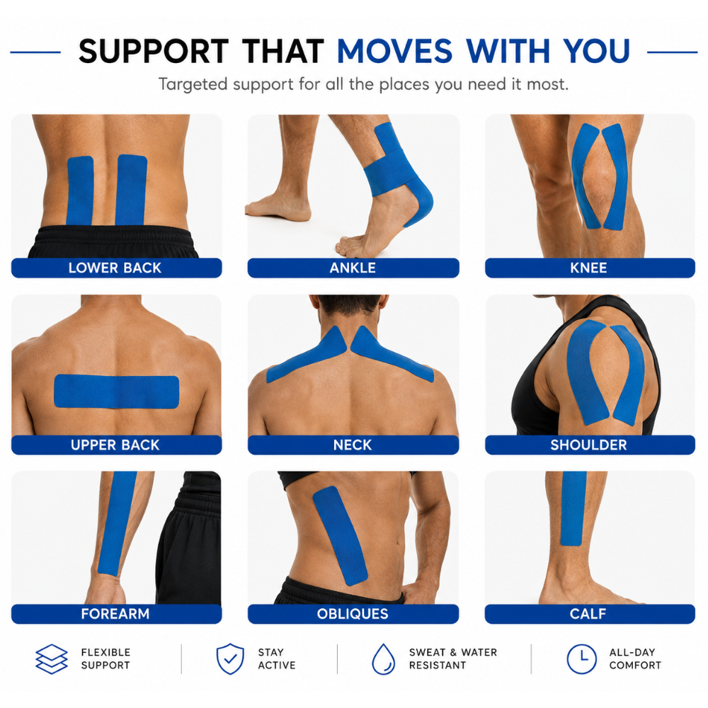 Kinesiology Tape (5cm x 5m) by Imatec Medical
