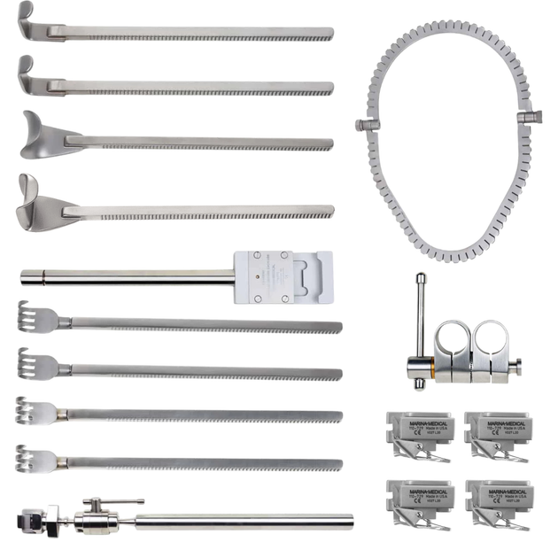 Marina Medical Jordan-Simpson Perineal Retractor Set – Precise Medical ...