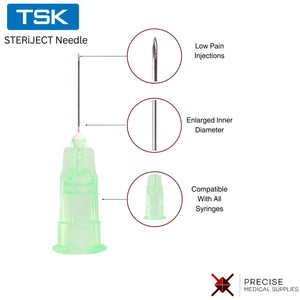 tsk steriject hypodermic needles product callouts