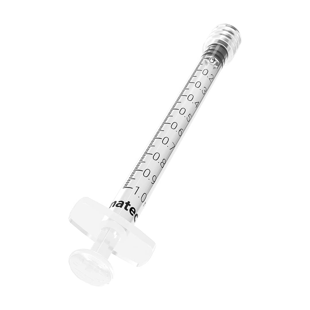 Exactec 1ml Low Dead Space Luer Lock Syringes By Imatec Medical - Box of 100
