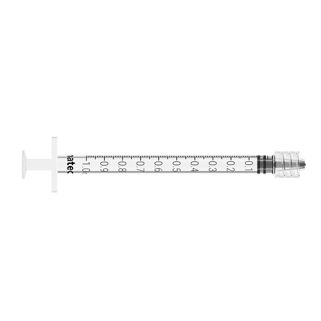 Exactec 1ml Low Dead Space Luer Lock Syringes By Imatec Medical - Box of 100
