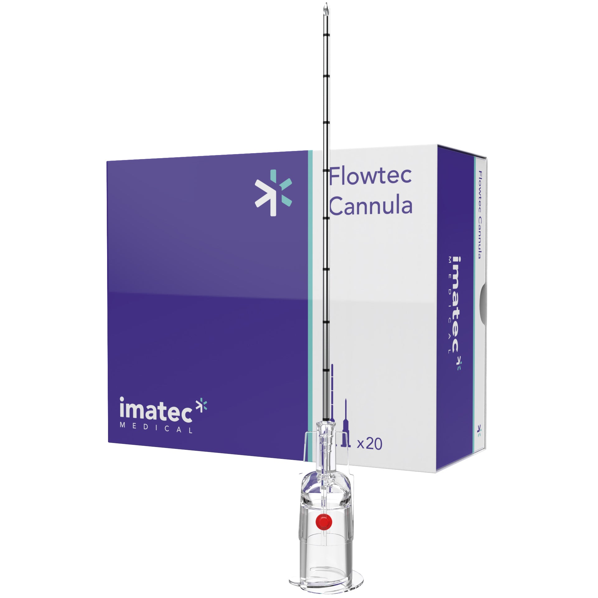 Flowtec Cannula - A Dermal Filling Cannula By Imatec Medical - Box of 20