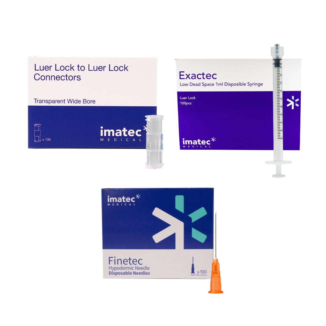 Trt Injector Device TRT Syringe, Connectors & Needle Bundles by Imatec Medical – Precise ...