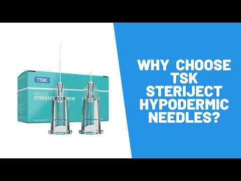 TSK Steriject Hypodermic Needles - Box of 100