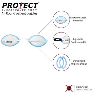 Protect Laserschutz All Round Patient Goggles