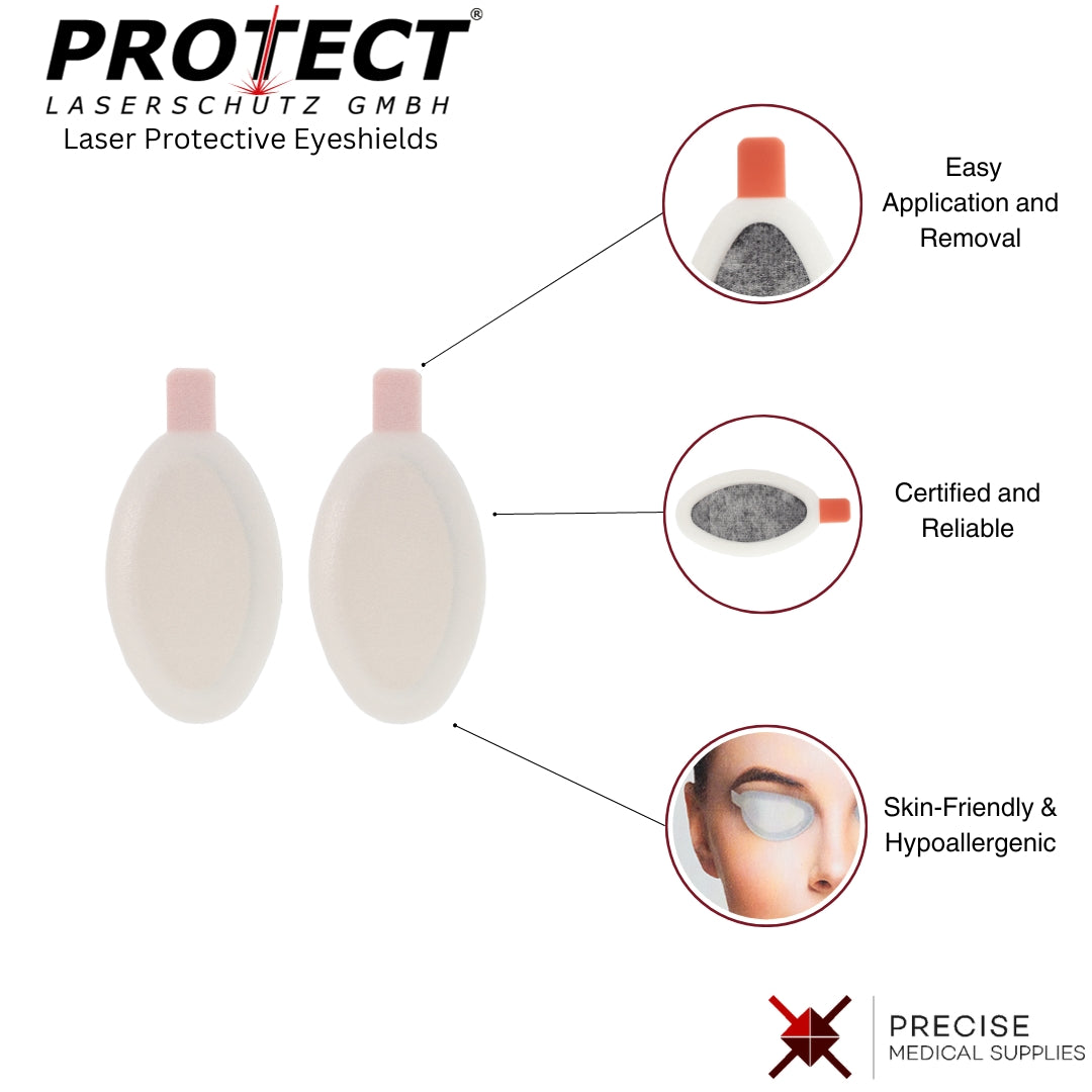 Laser Light Protector Protect Laserschutz Laser Protective Eyeshields - Box of 25 – Precise ...