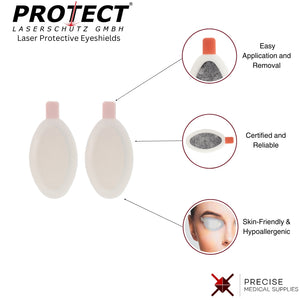 Protect Laserschutz Laser Protective Eyeshields - Box of 25