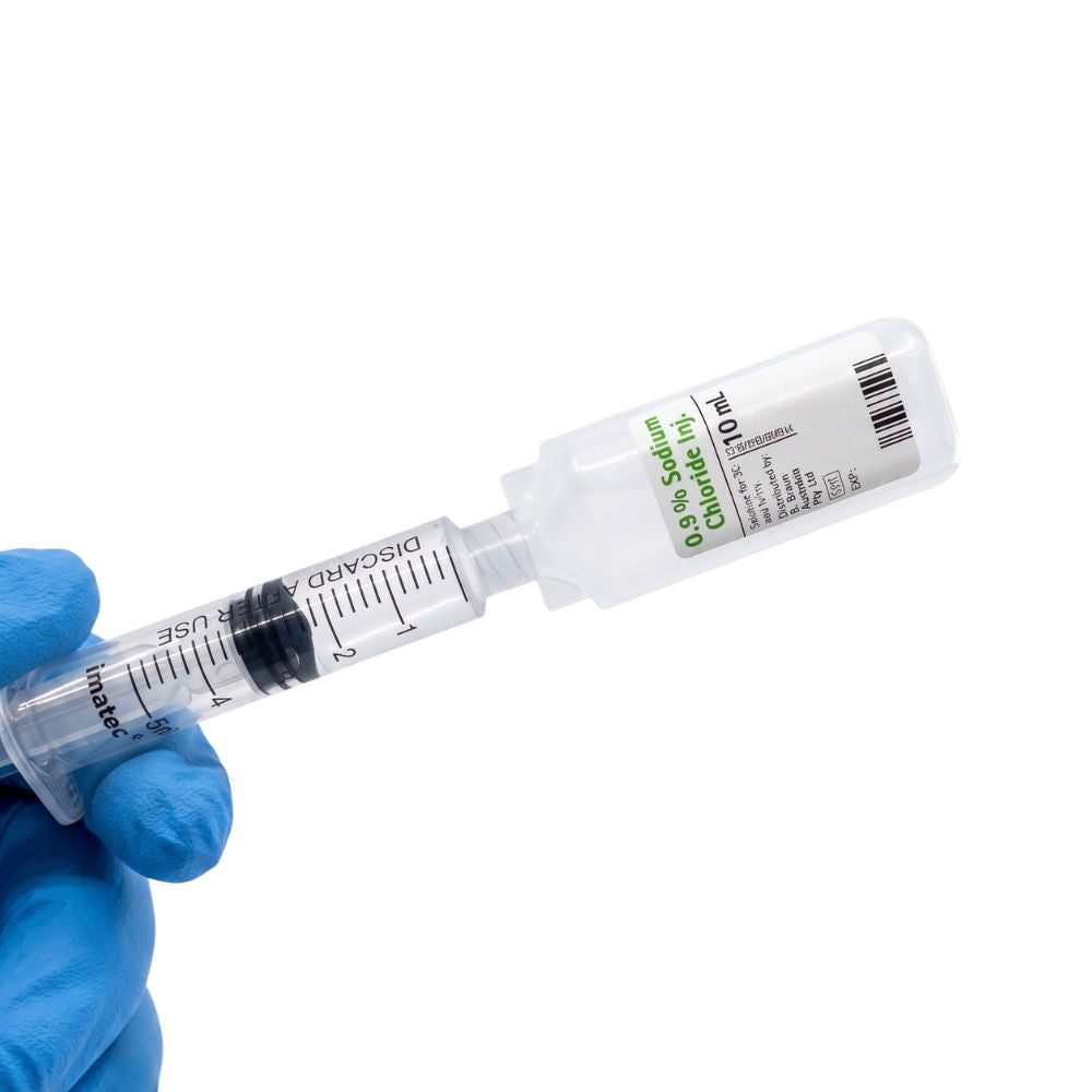 Sodium Chloride 0.9% 10ml (Box of 20) by B.Braun