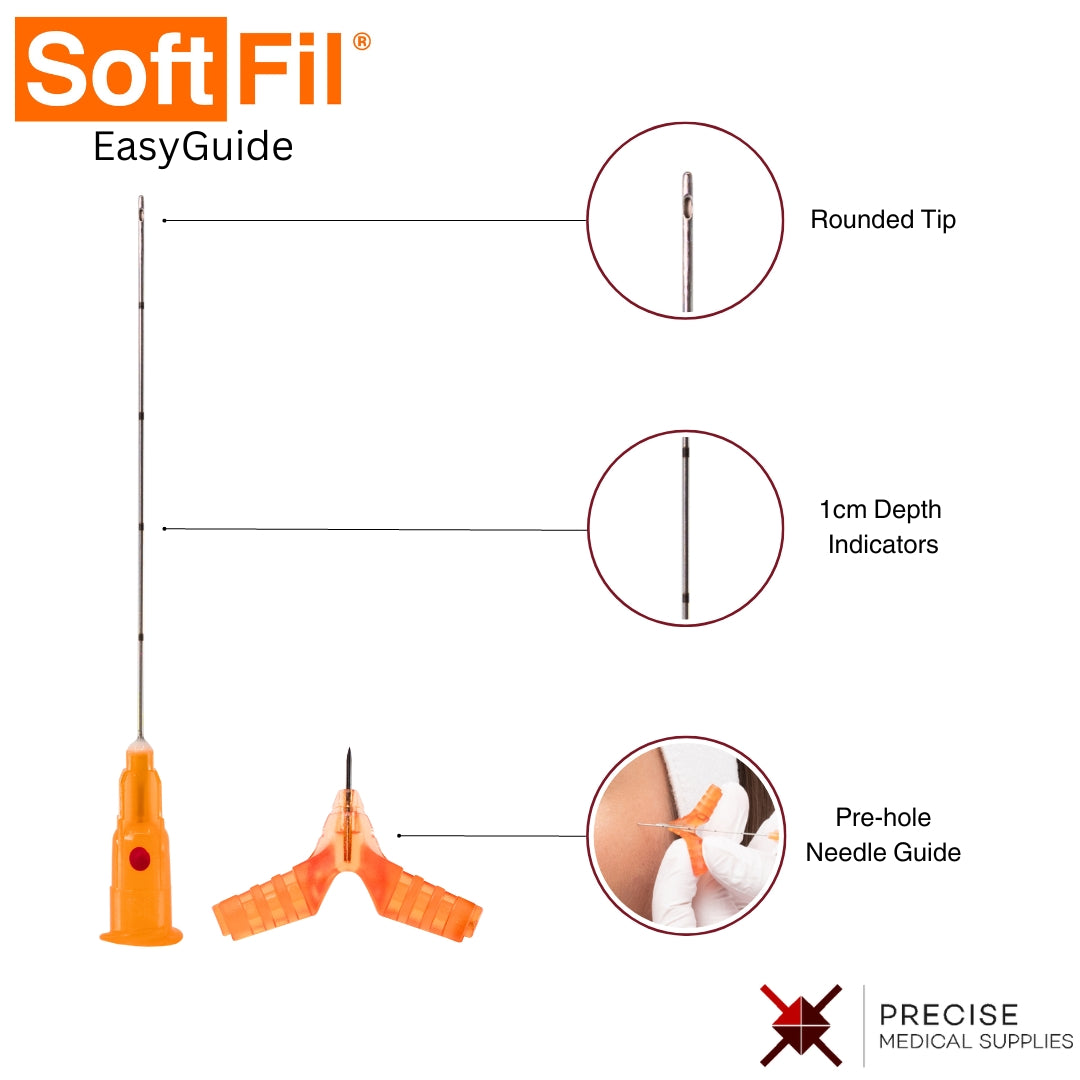 SoftFil EasyGuide Pre-Hole Needle & Micro-Cannula kit (Box Of 20)