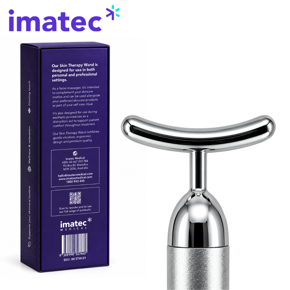 T-Shaped Face Massager by Imatec Medical