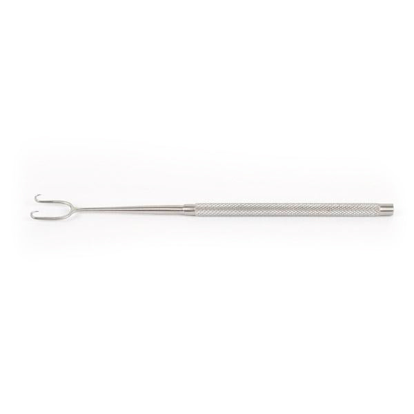 The Joseph Skin Hook, Double Prong by Marina Medical is used for rhinoplasty and is 15cm long and are available in both 5mm and 10mm width | Precise Medical