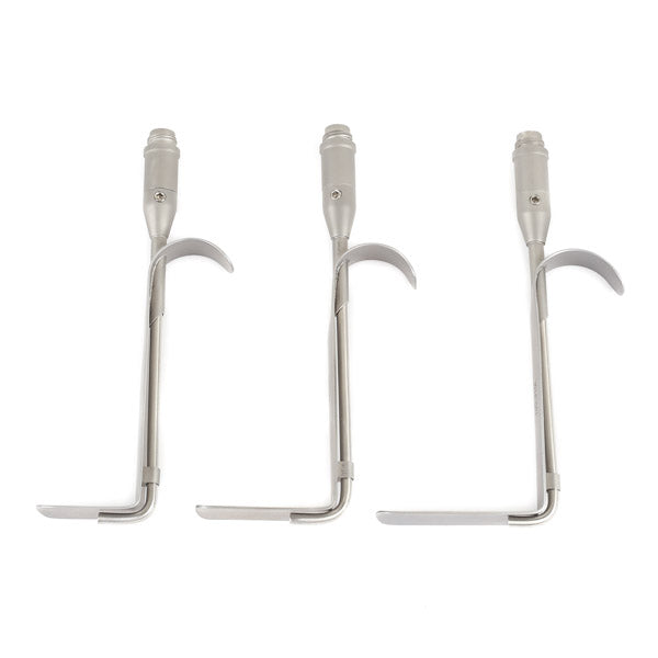 The Converse Nasal Retractor by Marina Medical comes with a Fiberoptic Light Pipe and is available in the 30mm, 40mm and 50mm lengths | Precise Medical Supplies