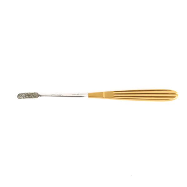 The Peet Cottle Rasp by Marina Medical are a rhinoplasty instrument and have a Diamond Dust Tip. Available slightly curved or straight | Precise Medical.