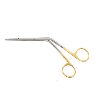 The Cerkes Septum Forceps by Marina Medical is used for rhinoplasty procedures and has gold handles with a blade size of 5.5mm x 30mm | Precise Medical Supplies