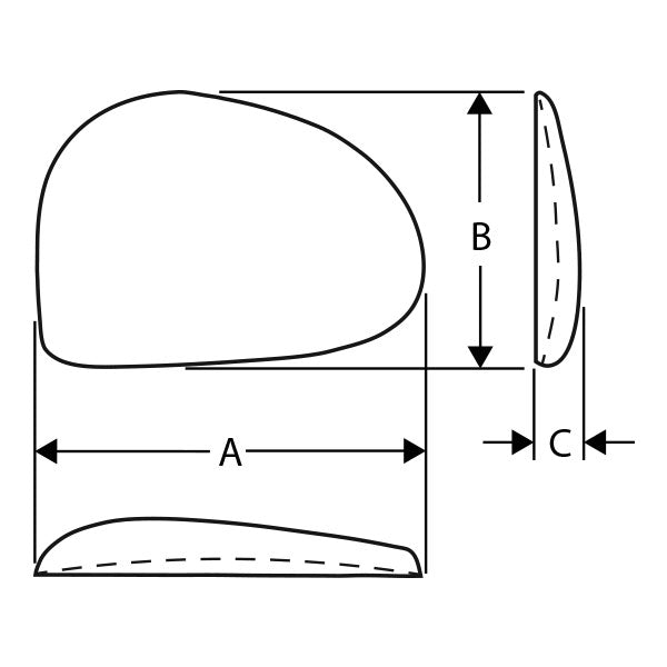 Implantech PowerFlex™ Pectoral Implant – Aiache Style 4 (Textured)