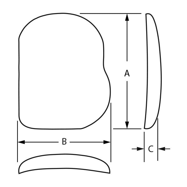 Implantech PowerFlex™ Pectoral Implant - Novack Style 2 (Textured)