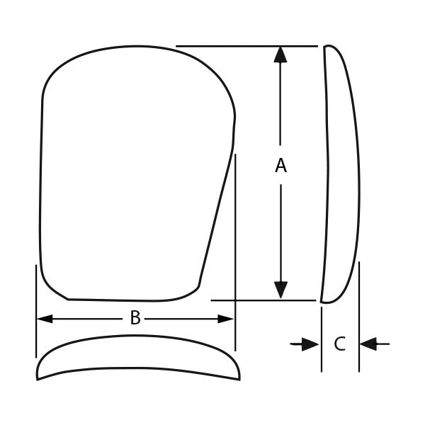 Implantech PowerFlex™ Pectoral Implant - Novack Style 3 (Textured)