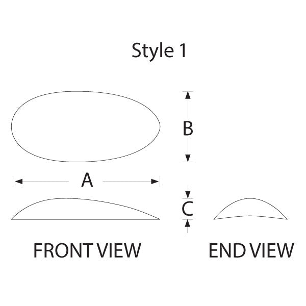 Implantech Contoured Carving Block – Style 1