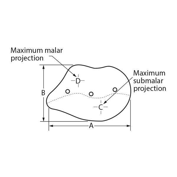 Implantech Combined Submalar Shell™ Facial Implant (Sold in Pairs)